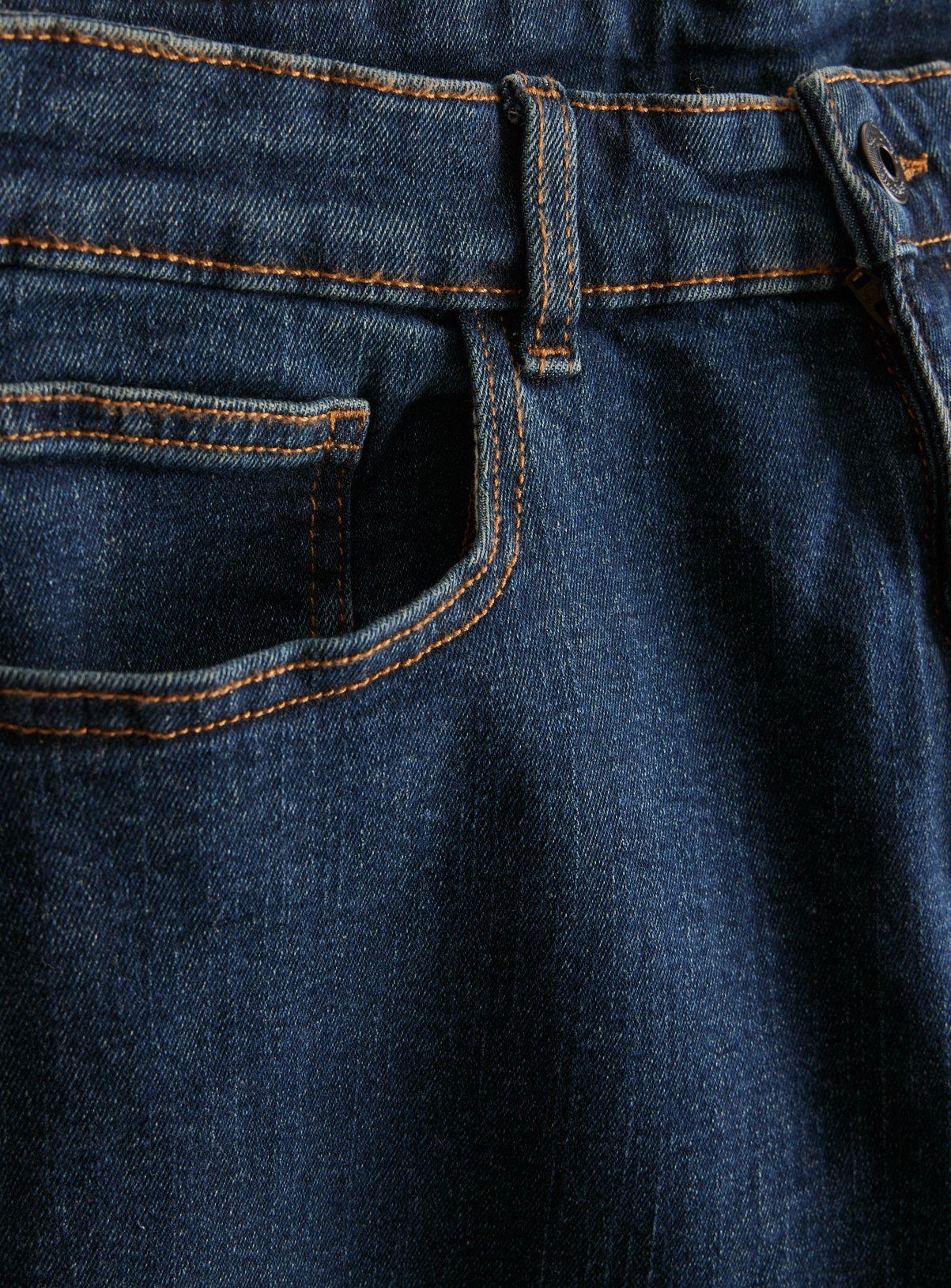 Everyday Dark Washed Denim Slim Fit Jeans  40S - Image 4 thumbnail